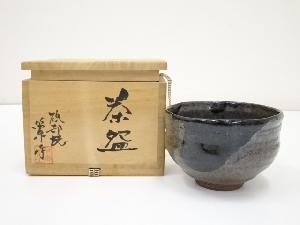 JAPANESE TEA CEREMONY / TEA BOWL CHAWAN / TOBE WARE ARTISAN WORK 
